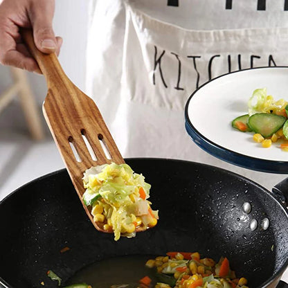 Zestaw 5 drewnianych łopatek kuchennych